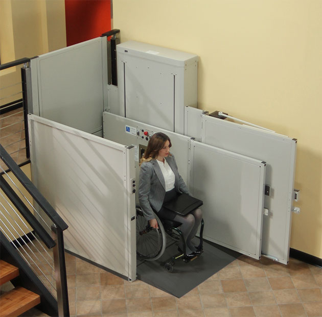 Macs PL50 VPL accessibility commercial business ADA wheelchair lift