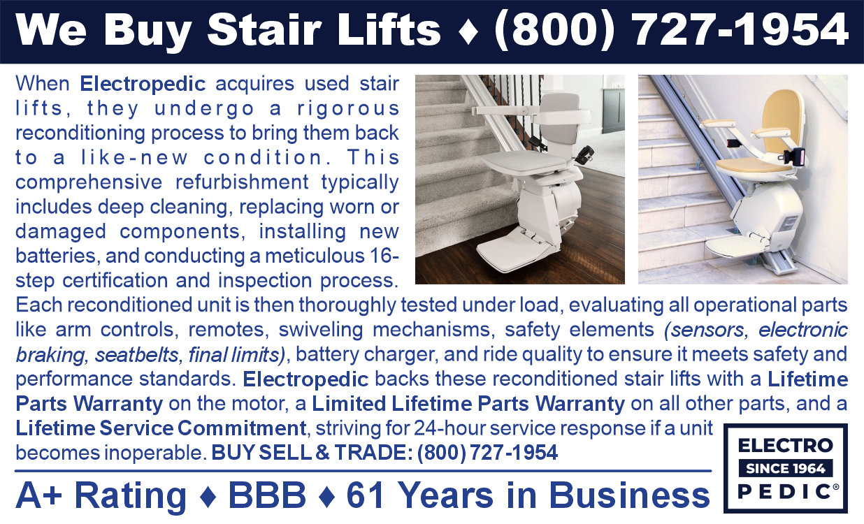 we buy chair stair lifts
